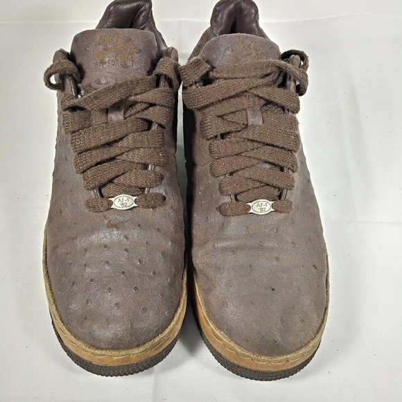 Nike Air Force 1 - Supreme "Ostrich" Baroque Brown - Picture 3 of 8